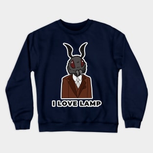 Mothman Love Lamp Crewneck Sweatshirt